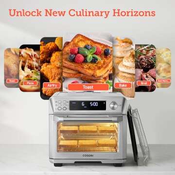 COSORI 11-in-1 Air Fryer Toaster Oven Combo