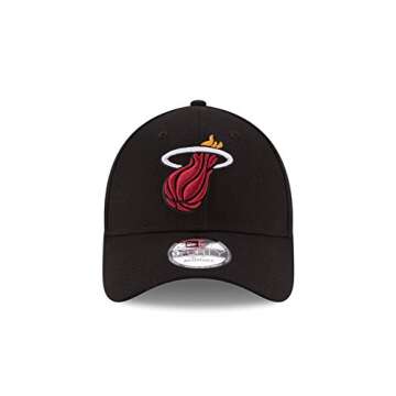 NEW ERA Men's 9FORTY NBA The League Miami Heat Cap, Black, One Size