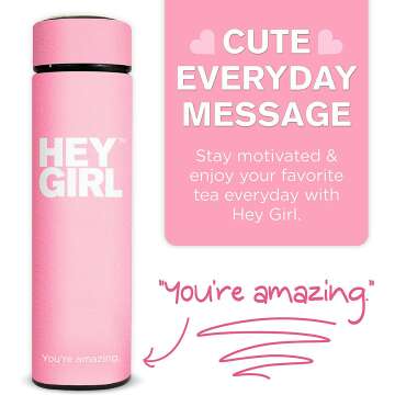 Hey Girl Tea Infuser Bottle