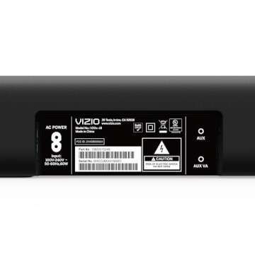 VIZIO V-Series 2.0 Compact Sound Bar with Dolby Audio, DTS:X, Bluetooth V20x-J8