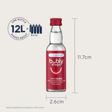 sodastream bubly Drops 3 Flavor Berry Bliss Variety, 4 Fl Oz