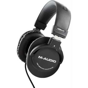 M-Audio HDH40 Studio Headphones with Flexible Design