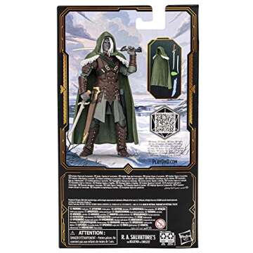 DUNGEONS & DRAGONS R.A.Salvatore's The Legend of Drizzt Golden Archive Drizzt Action Figure,6-Inch Scale D&D Action Figures