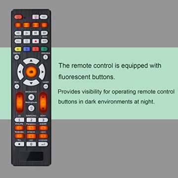 Universal Remote for All Major TV Brands - Works with Samsung, LG