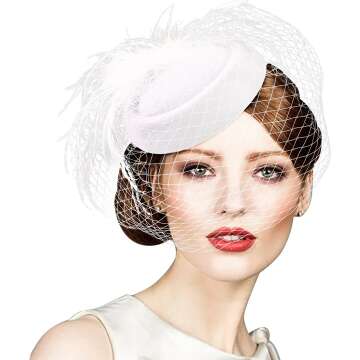 DRESHOW Fascinators Hat