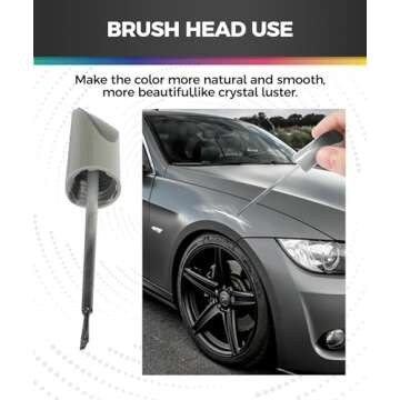 UBOG Touch Up Paint Pen,Touch Up Paint for Cars,Car Accessories Car Touch Up Paint, Automotive Paint Pen Scratch Repair,Car Remover Scratch Paint Pen,Car Paint Pen for Erase Car Scratches (Gray)