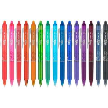 Pilot FriXion Clicker Gel Pens - Erasable Ink for Precision