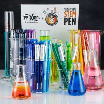 Pilot FriXion Clicker Gel Pens - Erasable Ink for Precision