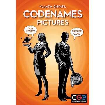 Czech Games Codenames: Pictures Party Board Game by CGE Edition