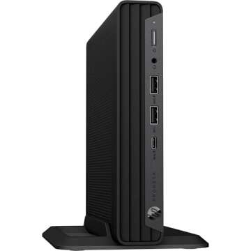 HP ProDesk 600 G6 Mini PC Desktop Computer, Intel i7-10700 Upto 4.4GHz, 32GB DDR4 RAM, 512GB SSD, WiFi & Bluetooth, DP, VGA, Windows 10 Pro 64 Bit (Renewed)