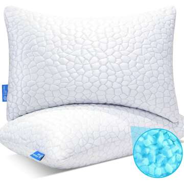 Cooling Memory Foam Pillows