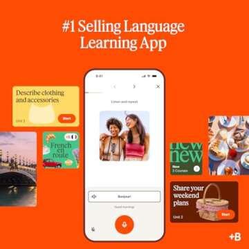 Babbel Language Learning Software - Learn to Speak Spanish, French, English, & More - All 14 Languages Included, Audio Lessons - Compatible with iOS, Android, Mac & PC (6 Month Subscription)