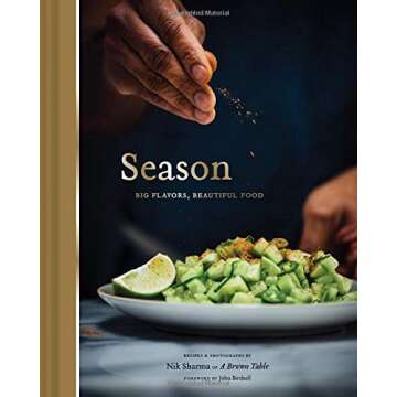 [Nik Sharma] Season: Big Flavors, Beautiful Food (Indian Cookbook, Books About Indian Seasoning, Beautiful Cookbooks)(Hardcover)【2018】