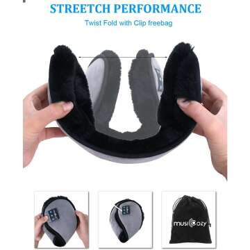 Bluetooth Ear Warmers with Built-in Speakers