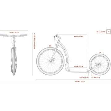 Trexx Disc Scooter - Durable Off-Road Performance