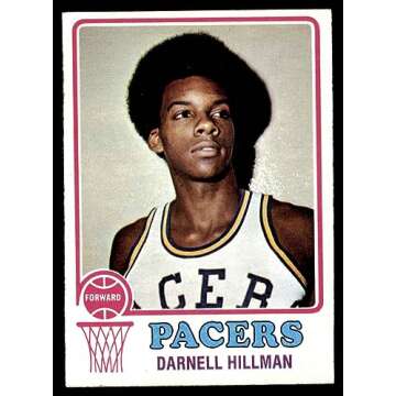 1973 Topps # 244 Darnell Hillman Indiana Pacers (Basketball Card) VG/EX Pacers San Jose State