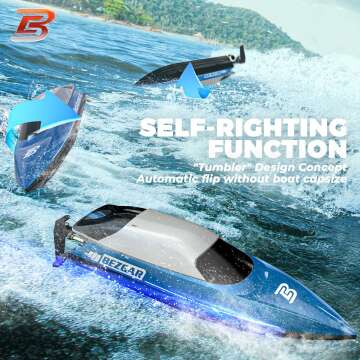 Fast BEZGAR RC Boats - Perfect for Lakes & Pools Fun