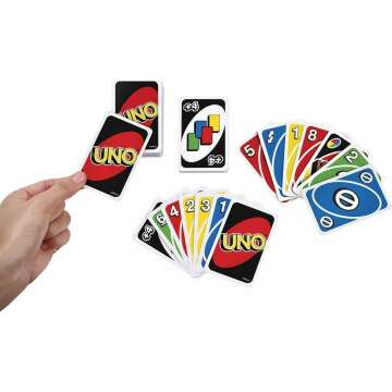 Mattel Games UNO Card Game for Family Night, Travel Game & Gift for Kids in a Collectible Storage Tin for 2-10 Players (Amazon Exclusive)