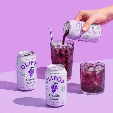 OLIPOP Prebiotic Soda Pop, Best Sellers Variety Pack, A New Kind of Soda Packed with Prebiotics, Fiber, and Botanicals, Gluten Free, Vegan, GMO Free, 12oz (12-Cans)