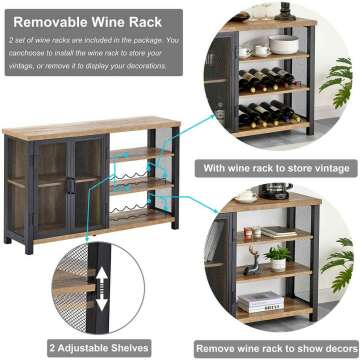 Rustic Wine Cabinet