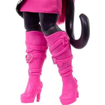 Catty Noir Doll from Monster High with Accessories