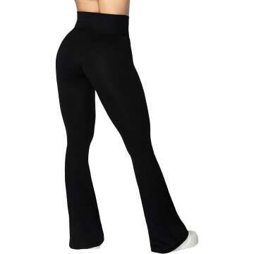 Sunzel High-Waisted Flare Leggings for Women