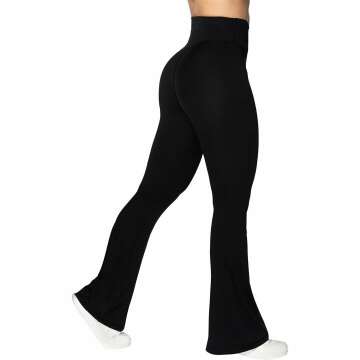 Sunzel High-Waisted Flare Leggings for Women