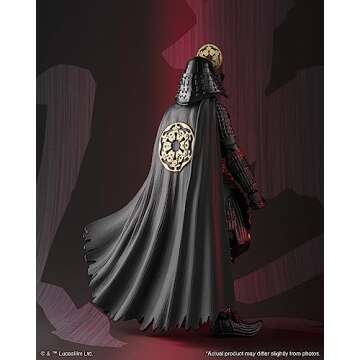 TAMASHII NATIONS - Star Wars: OBI-Wan Kenobi - Samurai Taisho Darth Vader (Vengeful Spirit), Bandai Spirits Meisho Movie Realization Action Figure