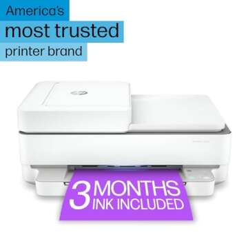 HP ENVY 6455e Wireless Color Inkjet Printer – Print, Scan, Copy, & Mobile Printing