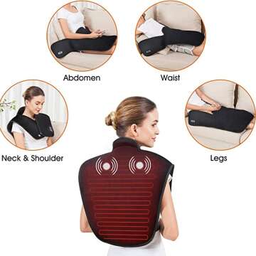Shoulders Weighted Wearable Massager Electric