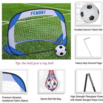 Femont Soccer Goals Set