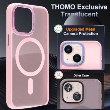 Thomo Magnetic iPhone 13 & 14 Case – Slim & Protective