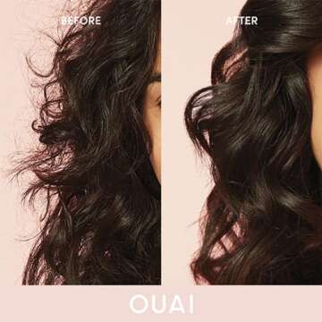 OUAI Anti Frizz Cream for Moisture & Heat Protection