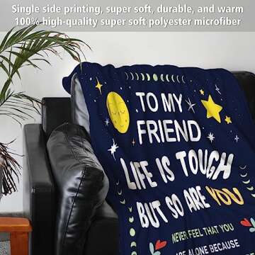 Niyewsor Best Friend Blanket-Gifts for Women