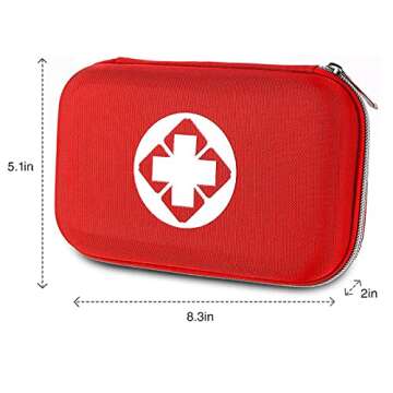 First Aid Kit Home 274PCS Emergency Kit Home Supplies First Aid Kits for Car Camping Essentials for Adventures Boat Public