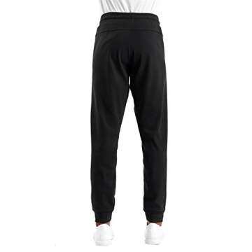 THE GYM PEOPLE Men's Fleece Joggers Pants with Deep Pockets Athletic Loose-fit Sweatpants for Workout, Running, Training