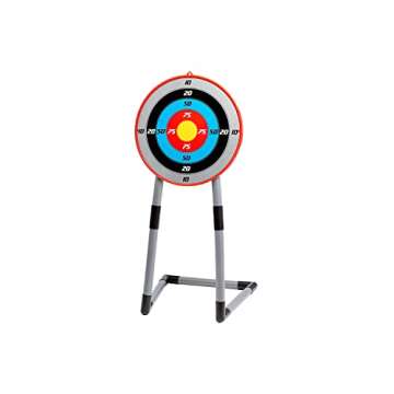 NSG Deluxe Bow and Arrow Set for Kids - Toy Archery Bow with Large Freestanding Target, Suction Cup Arrows, and Quiver