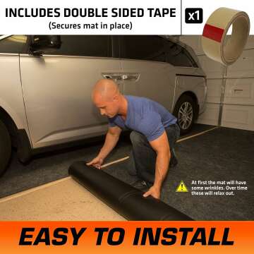 Garage Floor Mat - Waterproof and Durable Protection