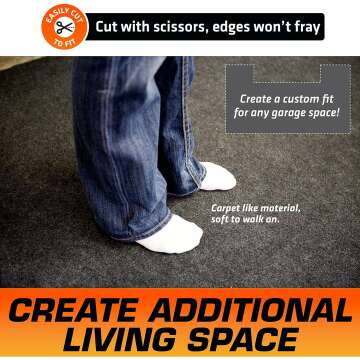 Garage Floor Mat - Waterproof and Durable Protection