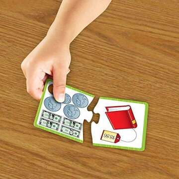 Learning Resources Money Activity Set - 102 Pieces, Ages 5+ Play Money for Kids, Pretend Money for Kids, Play Money Set, Money and Banking Play Toys, Kindergartner Learning Toys