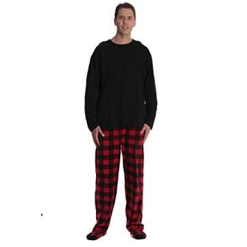 Cozy #followme Men's Microfleece Pajama Set