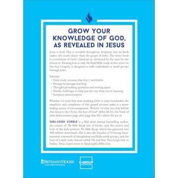 Knowing Jesus as God: A 10-Session Bible Study on the Gospel of John―For Individual or Group Study ―Includes Daily Readings, Teachings, Questions, ... (The Bible Recap Knowing Jesus Series)