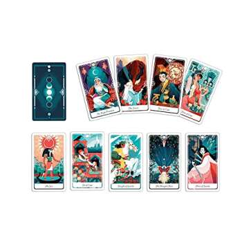 Tarot of the Divine: A Deck and Guidebook Inspired by Deities, Folklore, and Fairy Tales from Around the World: Tarot Cards