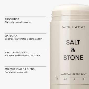 Salt & Stone Extra Strength Natural Deodorant 2.6oz