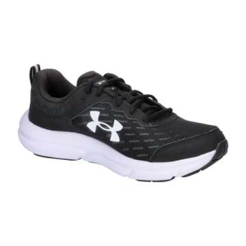 Under Armour Men's Charged Assert 10, (001) Black/Black/White, 10.5, US