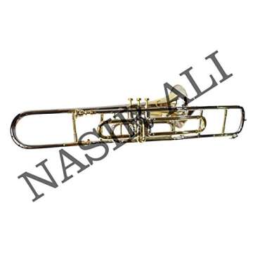 Nasir Ali, Valve Trombone Nickel Brass Plated Bb