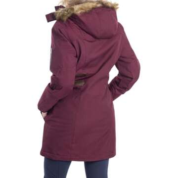 Women's Anchorage Parka - Rusty Maroon XX-Large