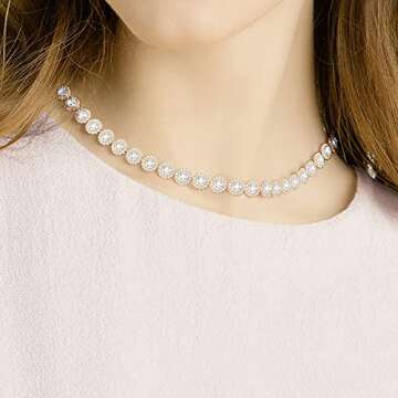 Swarovski Uma Angelic Choker Necklace - Elegant Style