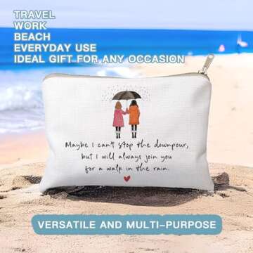 Supportive Cosmetic Bag: Gift for Friends in Need