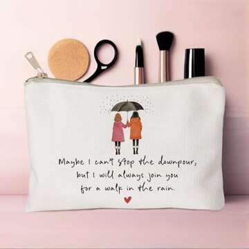 Supportive Cosmetic Bag: Gift for Friends in Need